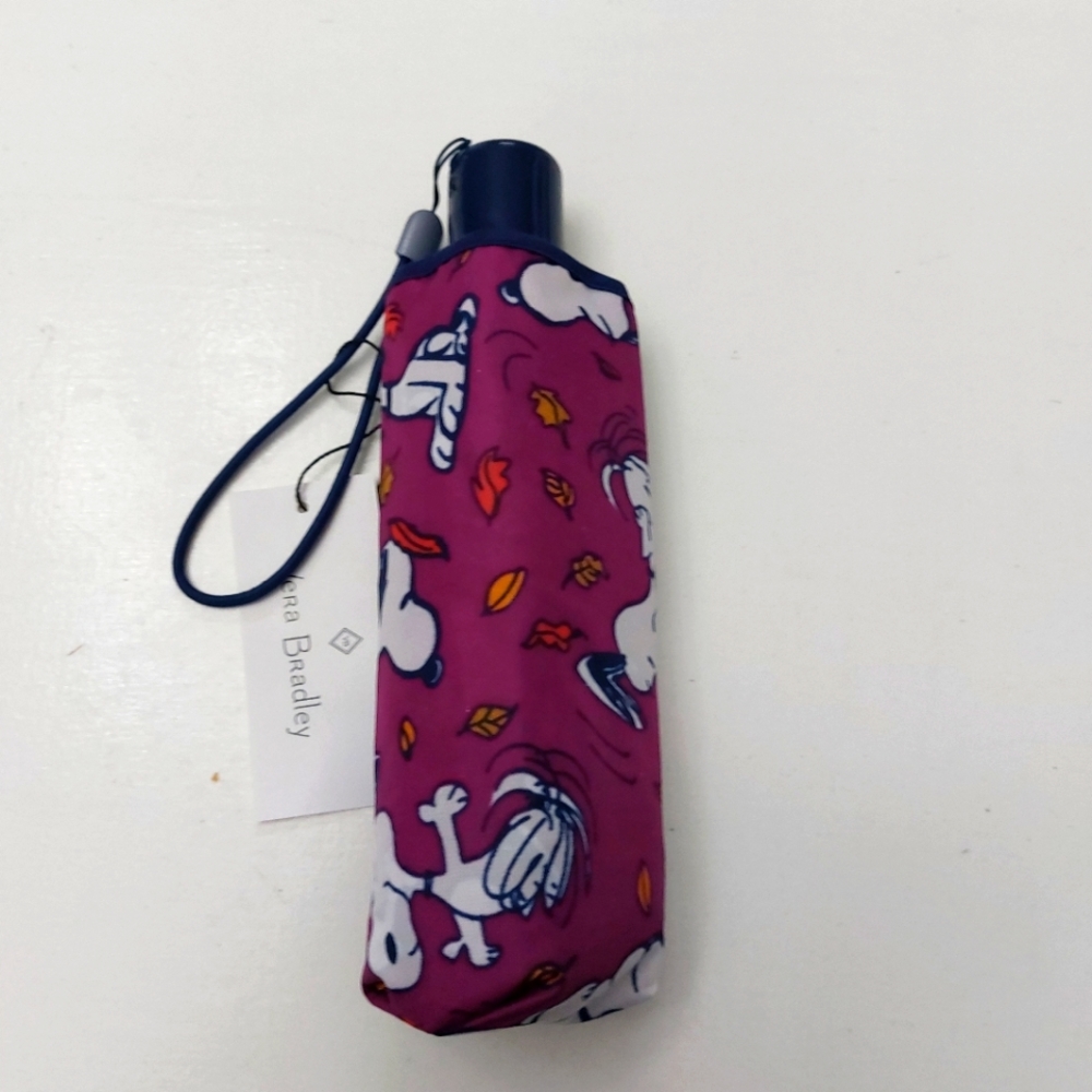 Fall for Snoopy mini automatic folding umbrella NWT